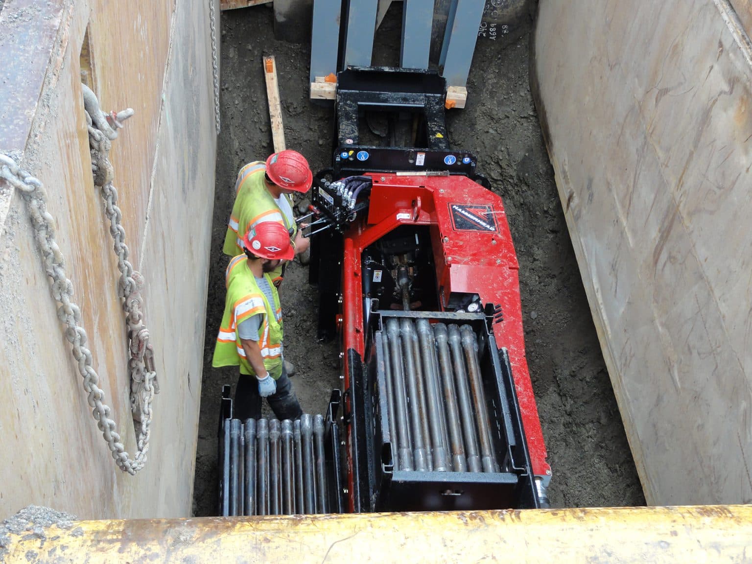 Static Pipe Bursting Systems Pipe Bursting Equipment HammerHead